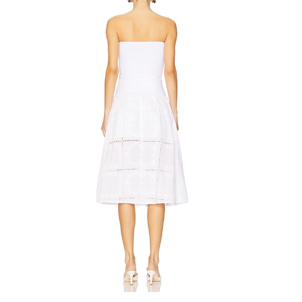 WEWOREWHAT strapless white multi dress Sz L NWT - Picture 5 of 5